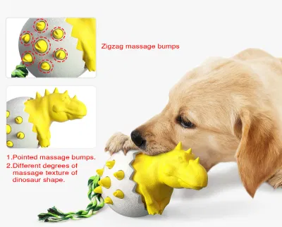Limpiador de diente de perro Stick Cepillo de Dientes de Perro Mastique los juguetes de goma natural Puppy Cuidado dental El cepillado de dientes de perro de juguete Wbb Limpiador17960
