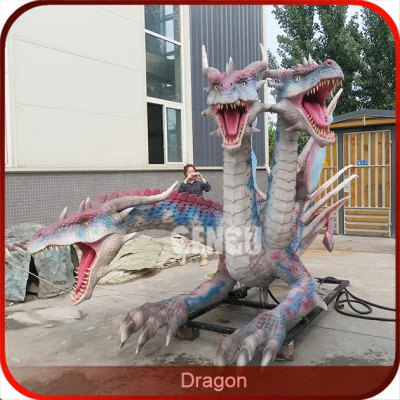 Decoraciones de dragón chino Dragón estatuas de tamaño de la vida
