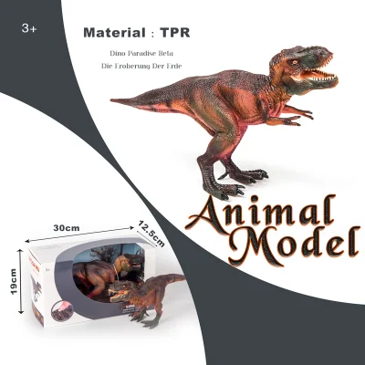 Juguete de plástico Venta caliente cognitivo enseñanza a los niños Juguetes Juguetes dinosaurios Iimitation realista simulación de los niños TPR dinosaurio favorito