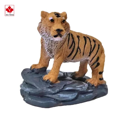  Alta Quanlity decoración del hogar Resin Tiger Estatua