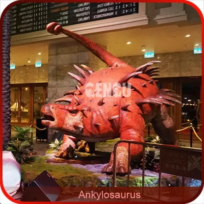 Dinosaurio animatrónico Zigong dinosaurio personalizado