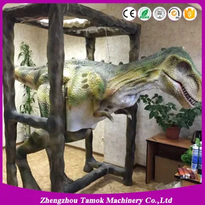  La simulación realista de alta adulto Disfraz de dinosaurio Animaltronic Disfraz de dinosaurio