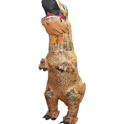  Venta caliente traje inflable traje de dinosaurio