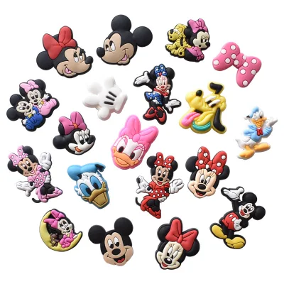  Gotas de pegamento de PVC suave zapatos Crocs botón plástico decorativo Accesorios