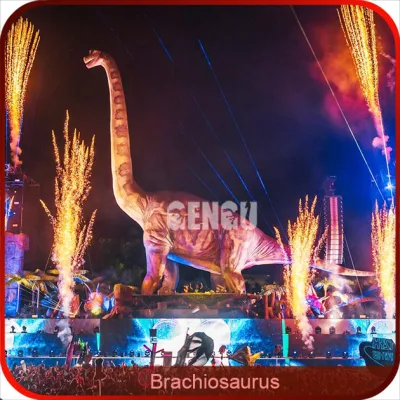 Dinosaurio animatrónico exportador del modelo de dinosaurios de tamaño de la vida