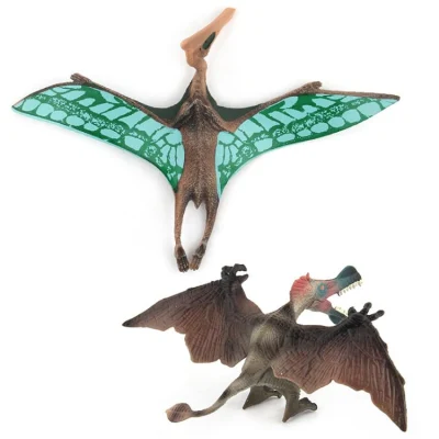  Modelo de dinosaurio de plástico personalizada juguetes de PVC blando dinosaurios Artificial