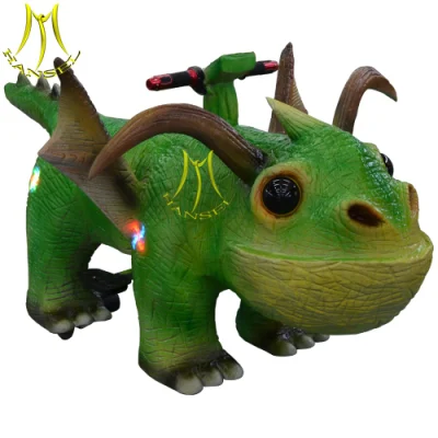 Hansel Parque de Diversiones Entretenimiento Dinosaurios Scooter Eléctrico de Dinosaurio Caminante