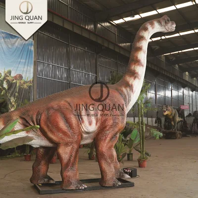 Brachiosaurus Zona de juegos al aire libre Animatrónica mecánica de alta calidad Dinosaurio Animatrónica mecánica Dinosaurio personalizado simulado