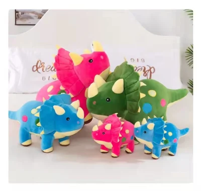 Venta caliente Triceratops dinosaurio Diplodocus y peluches