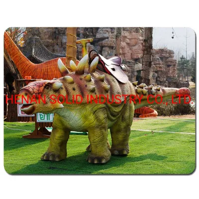Las máquinas de monedas columpio infantil dinosaurios atracciones para la venta