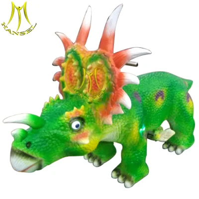 Hansel Parque de Diversiones Entretenimiento Dinosaurios Scooter Eléctrico de Dinosaurio Caminante