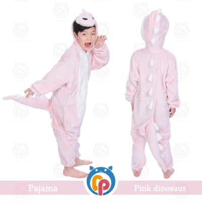 El desgaste de rendimiento de los niños pijamas de Halloween Anime Cosplay disfraces de dinosaurios para niños