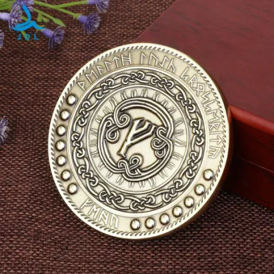 Recuerdos personalizados Maratón desafío religioso moneda moneda de oro Monedas de etiquetas RFID (124)