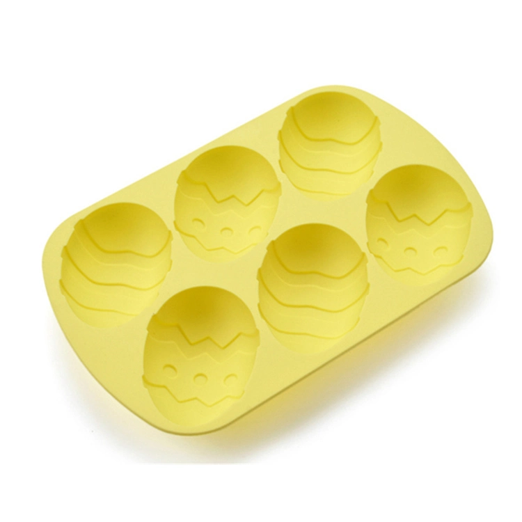 Easter Decorating Tools Egg Silicone Cake Mold Halloween Dinosaur Egg Chocolate Baking Mold