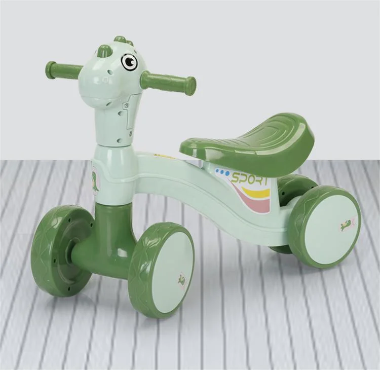 Cartoon Dinosaur Shaped Four Wheel Scooter for Boys and Girls