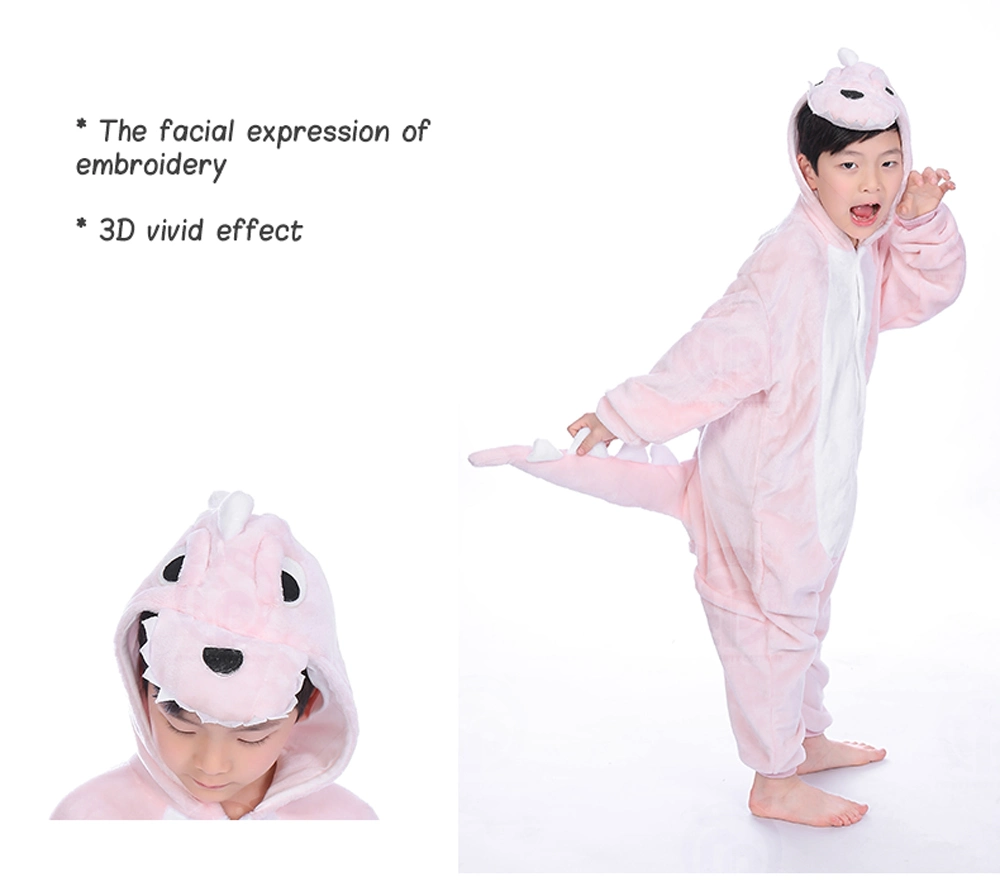 Children Performance Wear Halloween Pyjamas Anime Cosplay Dinosaur Costumes for Kids