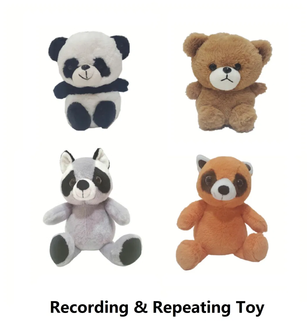 Hot Selling Voice Recording and Repeating Plush Dinosaur