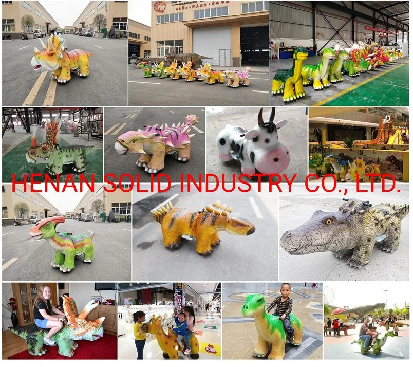 How to Ride Your Dragon Dinosaur Artificial Silicon Rubber Electric Animal Ride for Shopping Mall