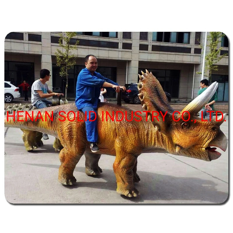 How to Ride Your Dragon Dinosaur Artificial Silicon Rubber Electric Animal Ride for Shopping Mall