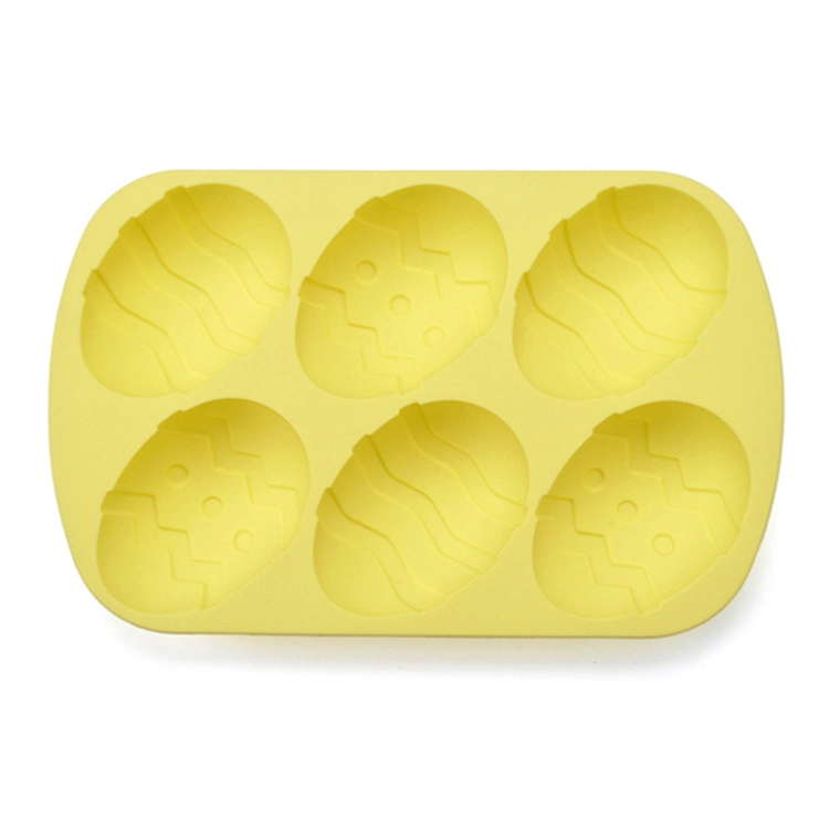 Easter Decorating Tools Egg Silicone Cake Mold Halloween Dinosaur Egg Chocolate Baking Mold