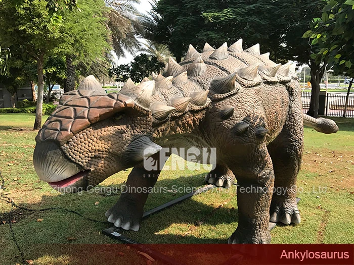 Simulated Dinosaur Ankylosaurus Dinosaur for Kids Park