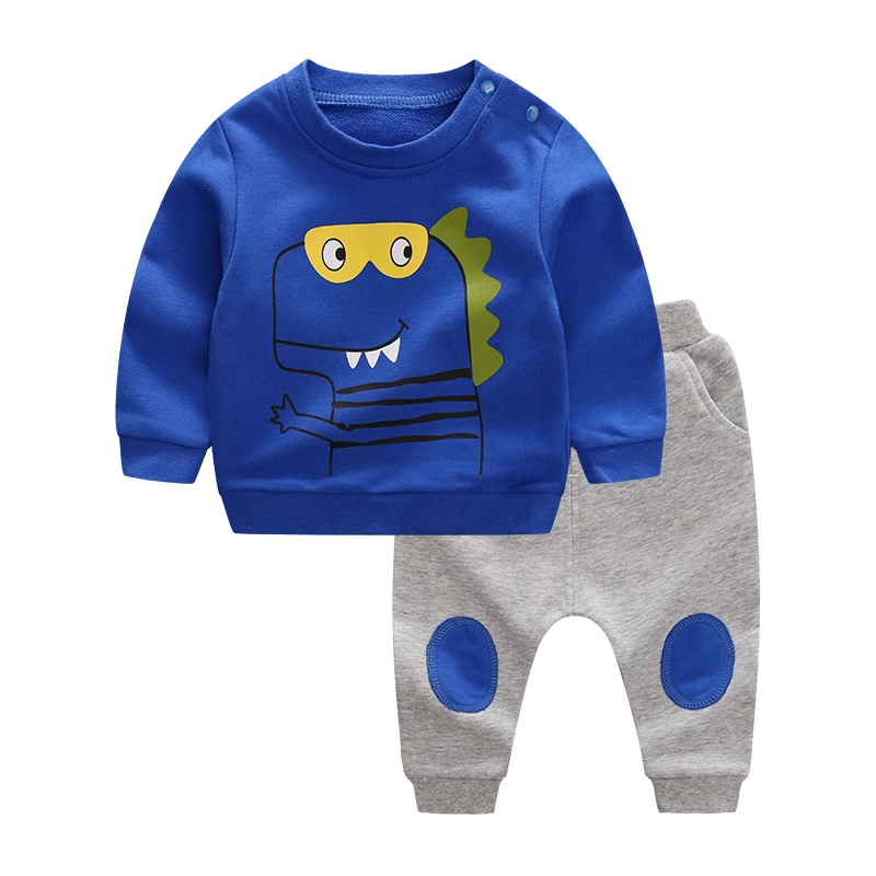 Baby Boy&prime;s Clothes with Dinosaur Pattern Children Clothes