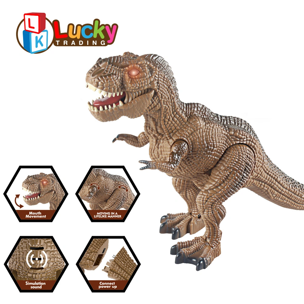 R/C Brachiosaurus Remote Control Dinosaur Robot Toy Long Neck Walking Dino