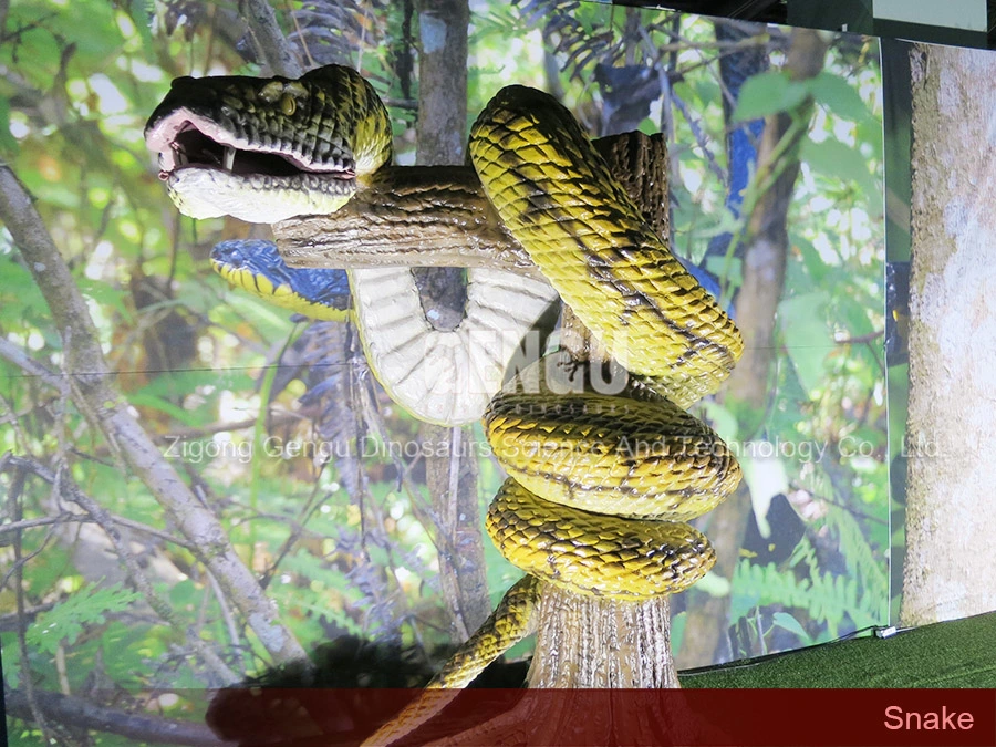 Animatronic Snake Zoo Animal Model