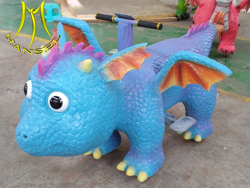 Hansel Amusement Park Ride Small Walking Dinosaur Ride for Sale