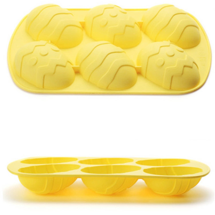 Easter Decorating Tools Egg Silicone Cake Mold Halloween Dinosaur Egg Chocolate Baking Mold