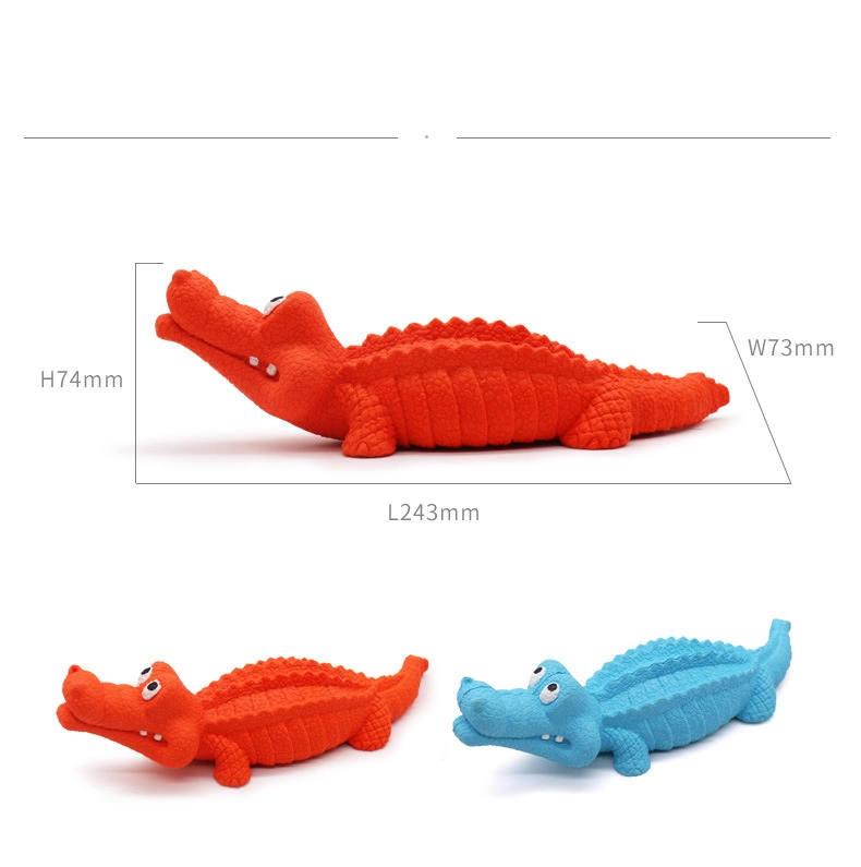 Bite-Resistant Molar Tooth Cleaning Rubber Sounding Dinosaur Toy