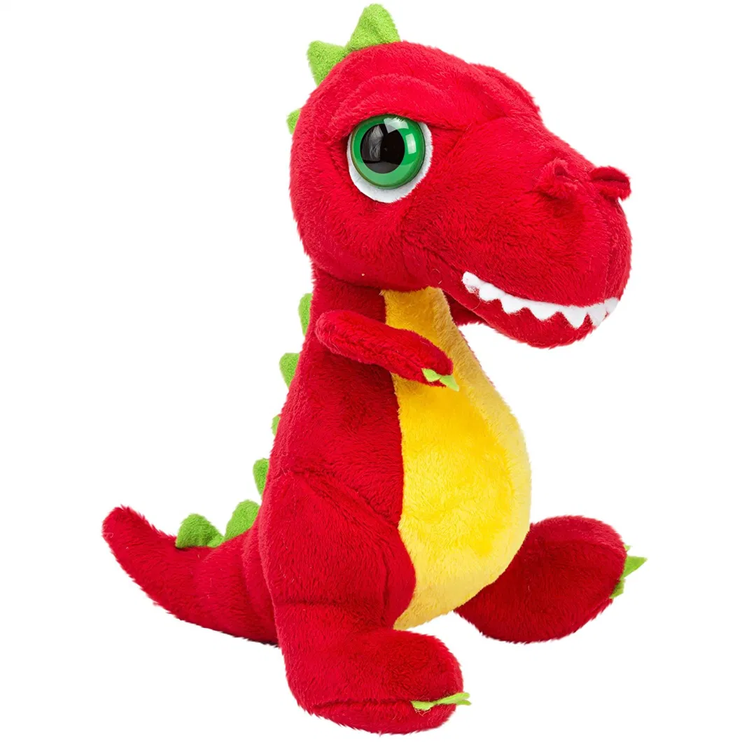 Stuffed Green Dinosaur Soft Plush Toy for Children
