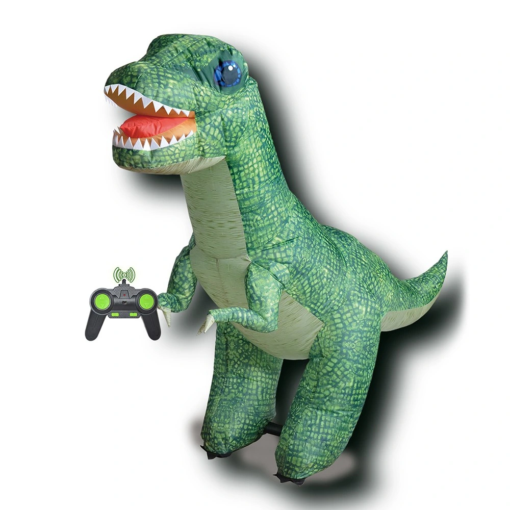 2.4G Remote Control Chameleon Dinosaur Toy with Colorful Light and Sound