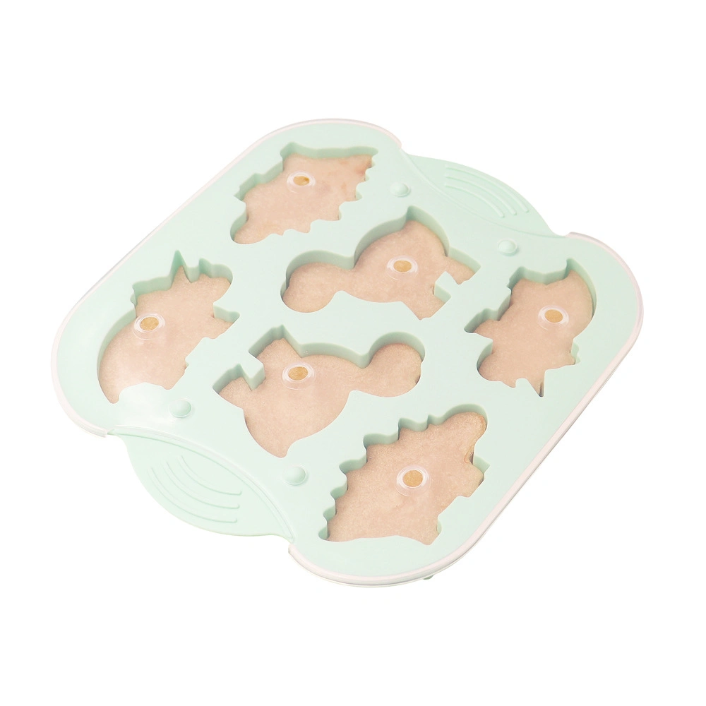 Cute Dinosaur Silicone Mold for Cake, Jello, Cupcake, Cornbread, Brownie