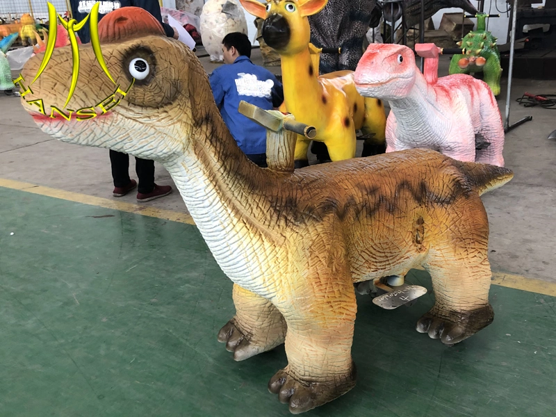 Hansel Shopping Mall Electric Kids Horse Ride Dinosaur Toy Ride