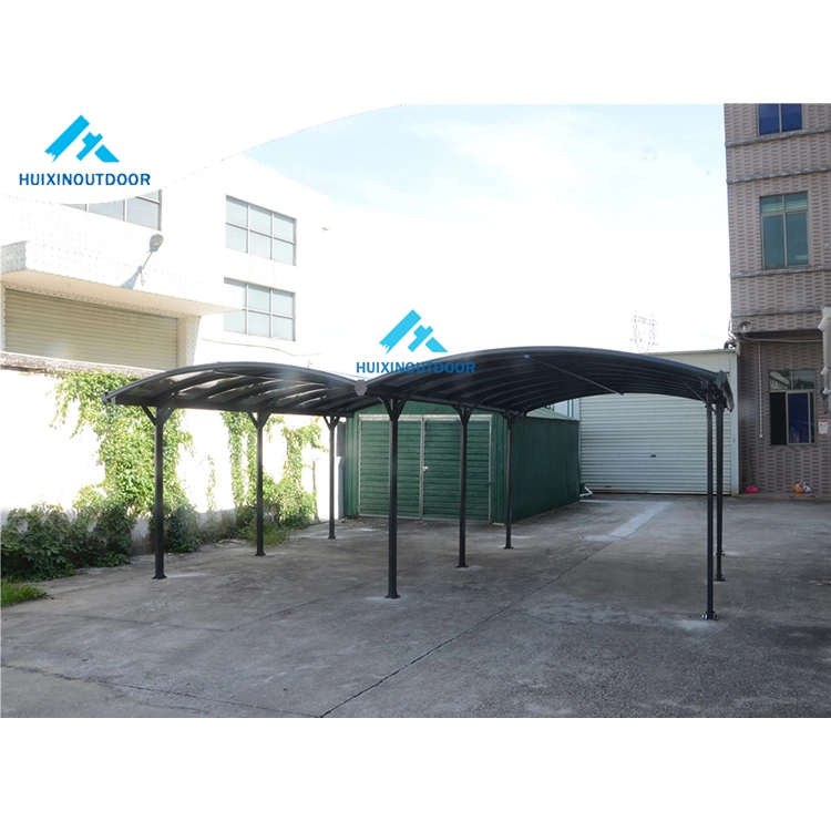 Aluminum Carport Aluminium Double Automatic Shelter Garage Cover for Car Shed Foldable