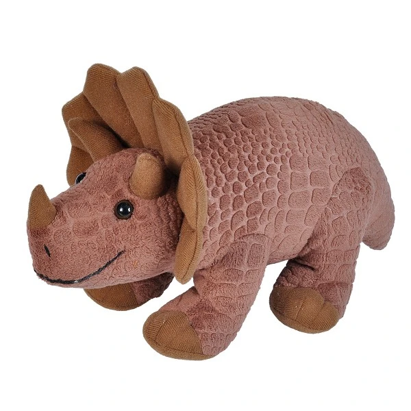 OEM Cute Spike Simulation Triceratops Stuffed Toy Dinosaur