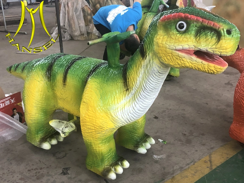 Hansel Amusement Park Entertainment Dinosaurs Electric Walking Dinosaur Scooter