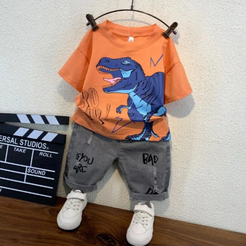 Mesozoic Era Dinosaur Boys Summer Clothing