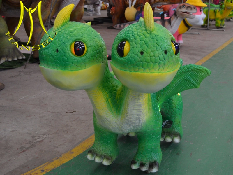 Hansel Amusement Dinosaur Rides Walking Animatronic Rides on Dinosaur