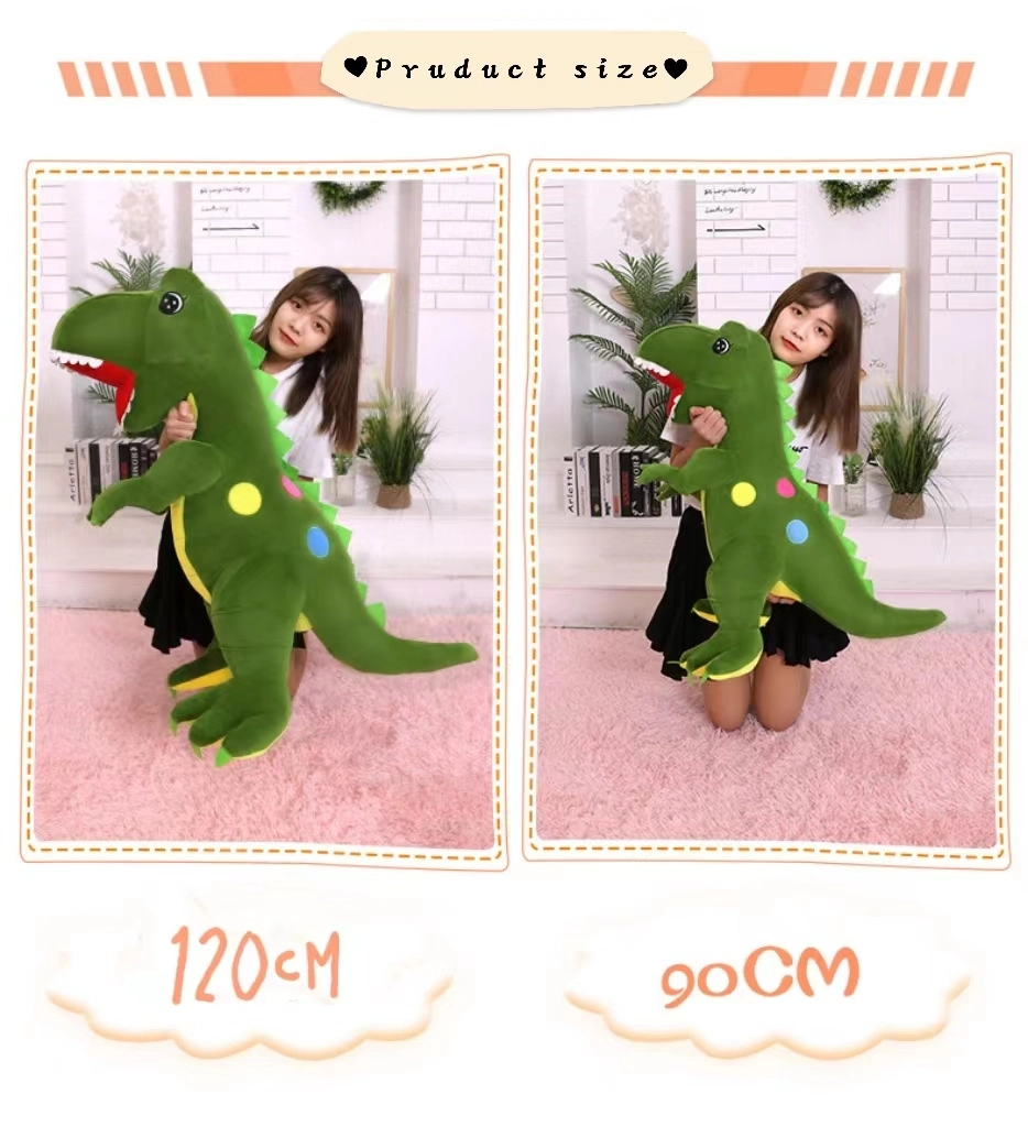 Custom Gift Soft Stuffed Dino Plush Toy 12 Inch Cute T-Rex Dinosaur Plush Toy