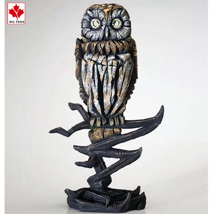 Hot Sale Resin Owl Figurine Hawk Statue Dinosaur Statue Home Decoration Gifts