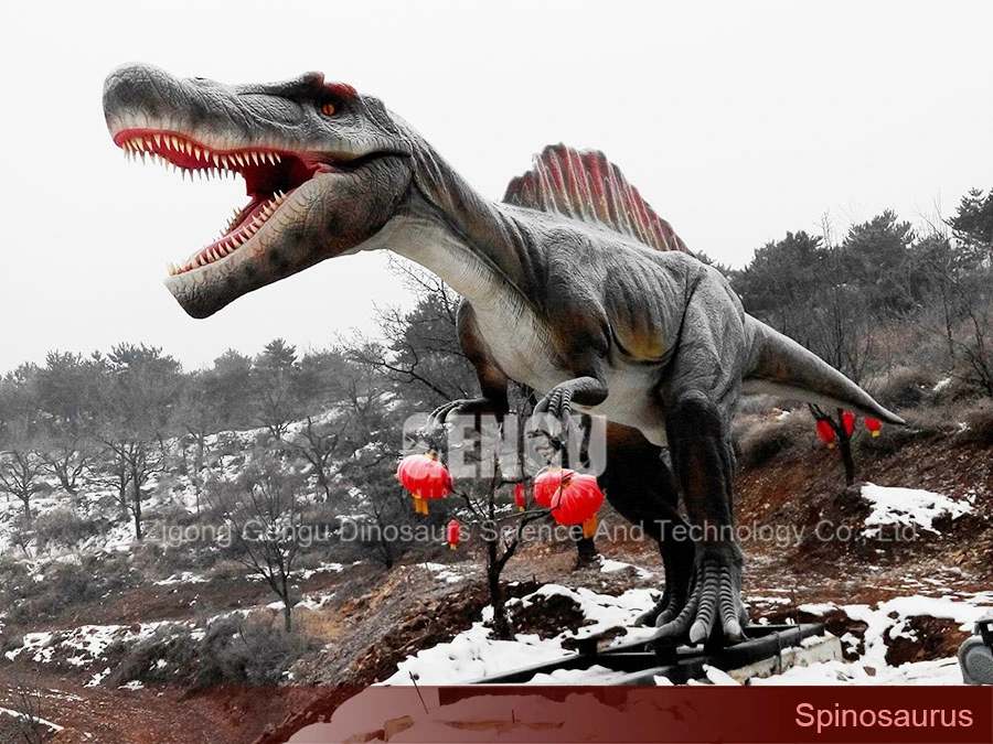 Factory Directly Custom Simulation Spinosaurus Dinosaur Sculpture