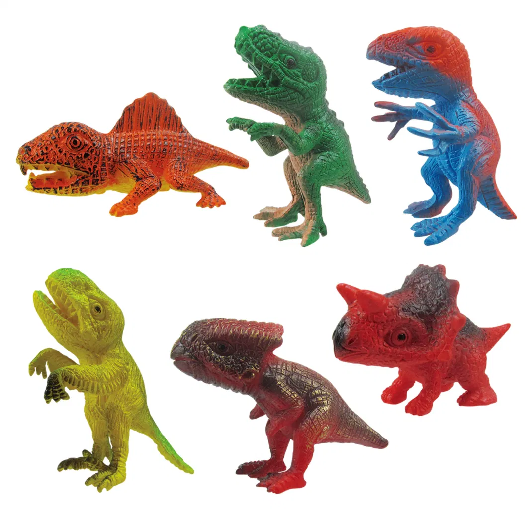 Custom Plastic Dinosaur Model Soft PVC Educational Toys Artificial Dinosaurs