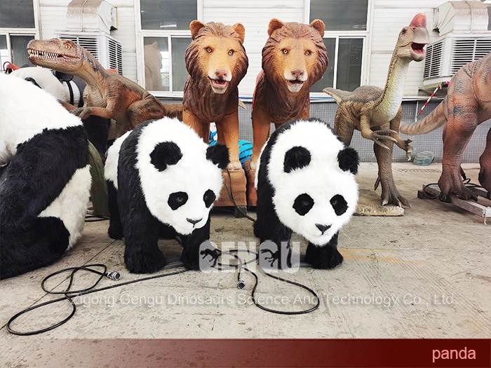 3D Cute Animal Model Zoo Park Animatronic Panda