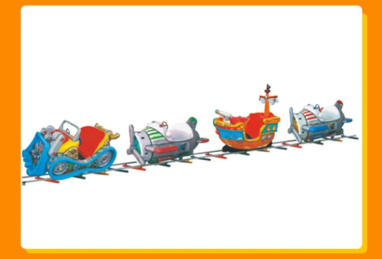 Ocean Whale Kids Trackless Amusement Park Rides Electric Baby Train (KL6046)