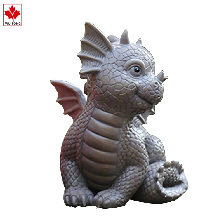 Factory Customized Creative Cute Cartoon Dinosaur Statue Resin Crafts