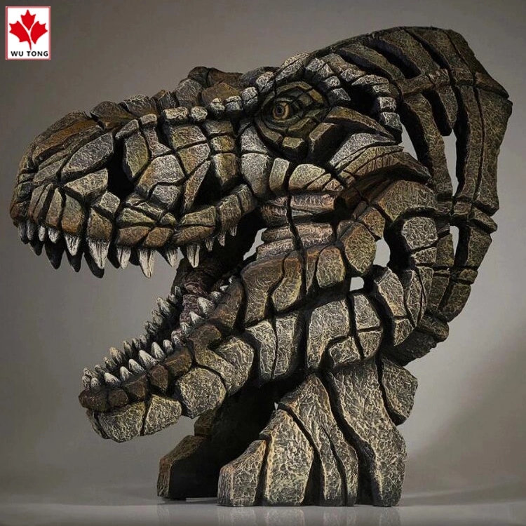 High Quality Resin Hawk Statue Dinosaur Sculpture Lion Figurine Home Decoration Gifts