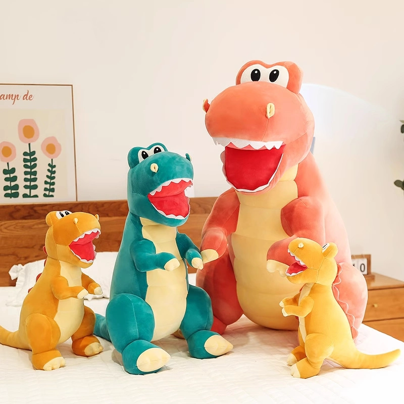 Factory Custom Multi-Color Cute Tyrannosaurus Rex Plush Toy