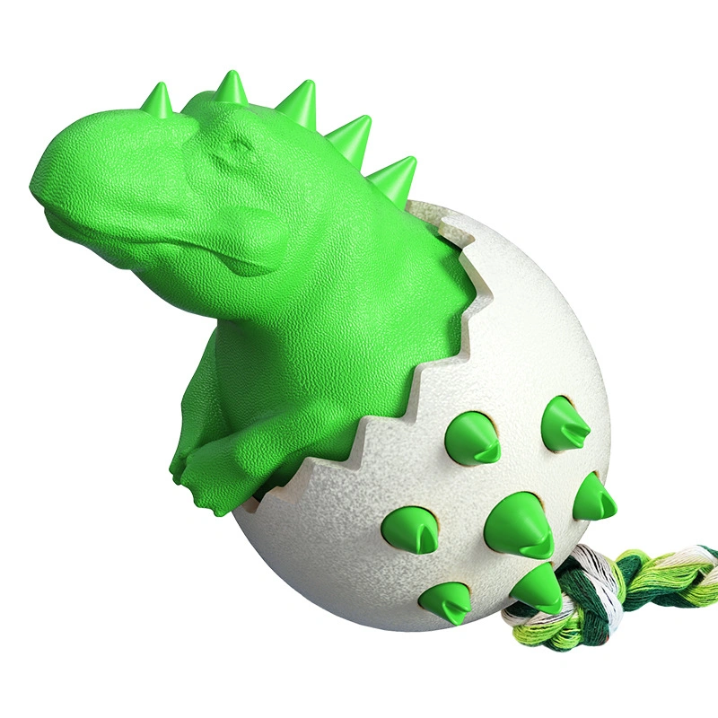 Dog Accessories High Quality Rubber Dinosaur Dog Chew Toy Juguetes PARA Perros